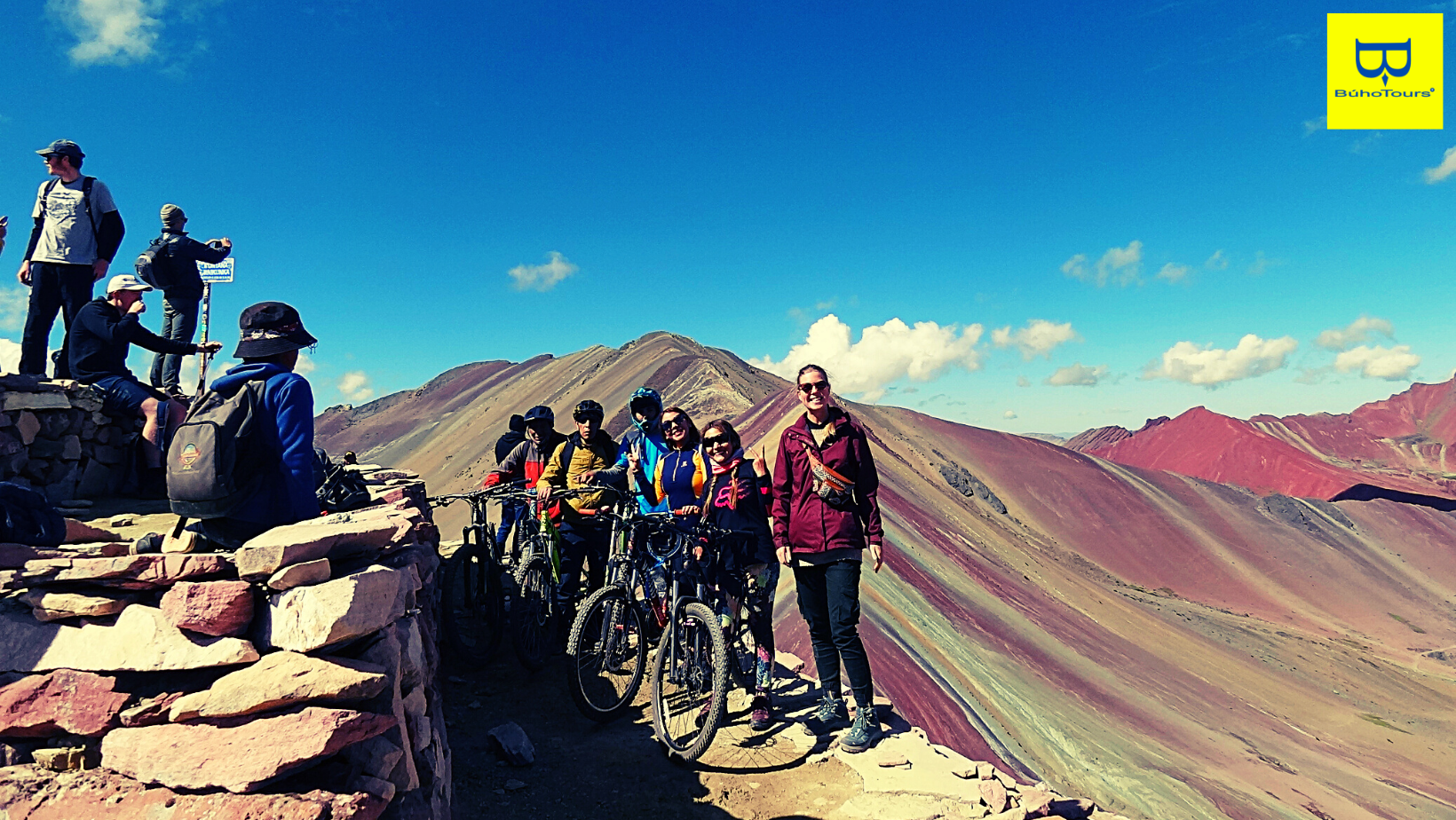 Bike tours 7 colors mountain Vinicunca from Cusco