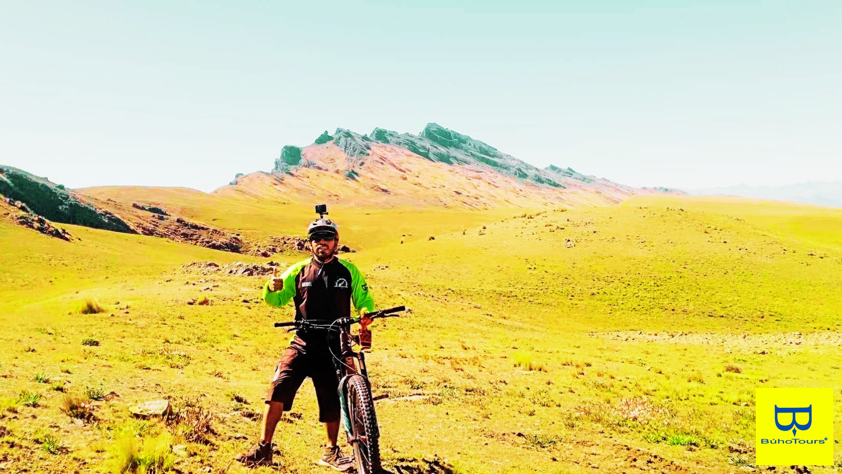 Tipon sitio arqueológico en bicicleta de montaña Cusco buho tours
