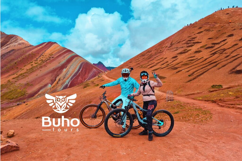 Rainbow mountain biking tour vinicunca-E-bike MTB