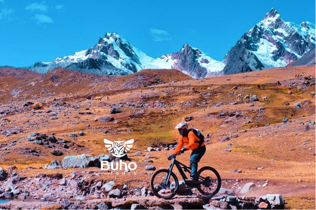 ausangate rainbow mountain ebike tours mtb bicicleta