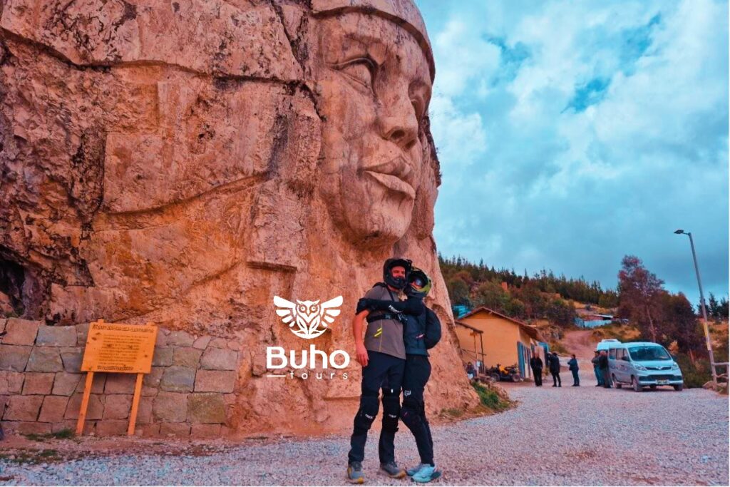 inka sculpture ebiking tour - morada de los dioses tour