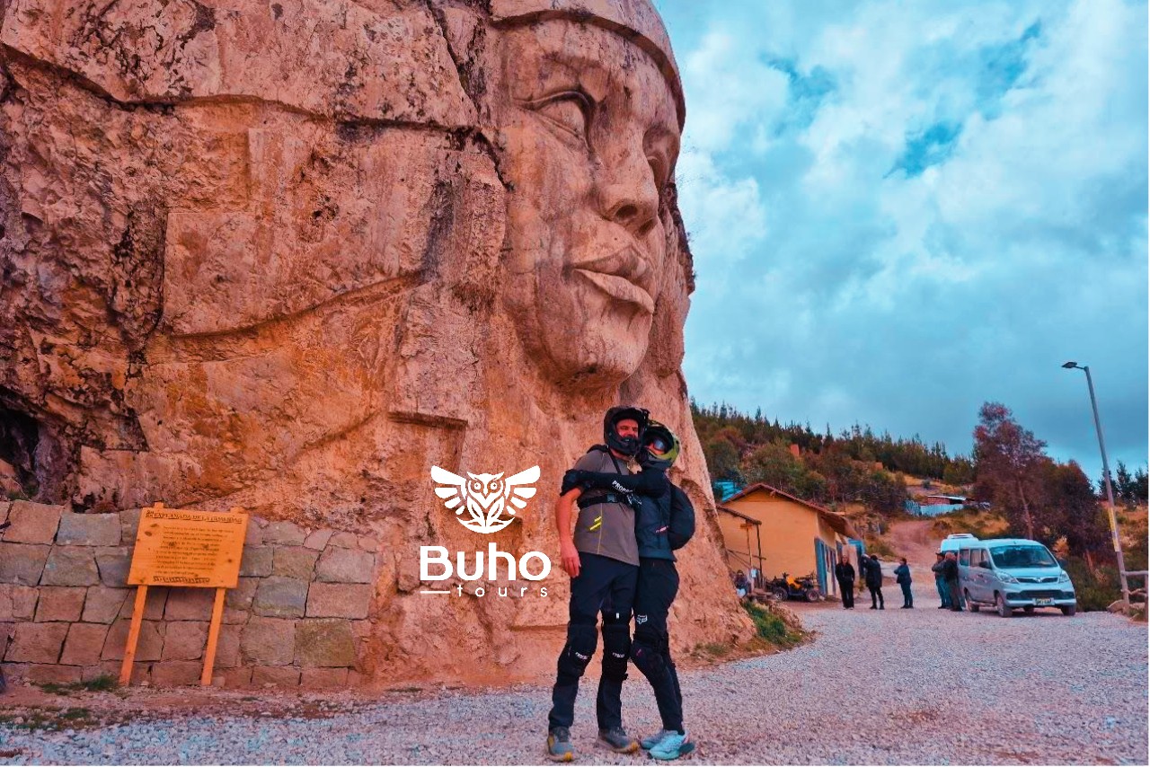 inka sculpture ebiking tour - morada de los dioses tour